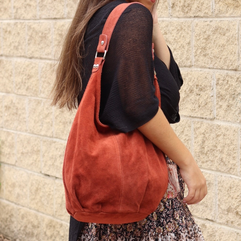 BOLSO GRETA TEJA PIEL