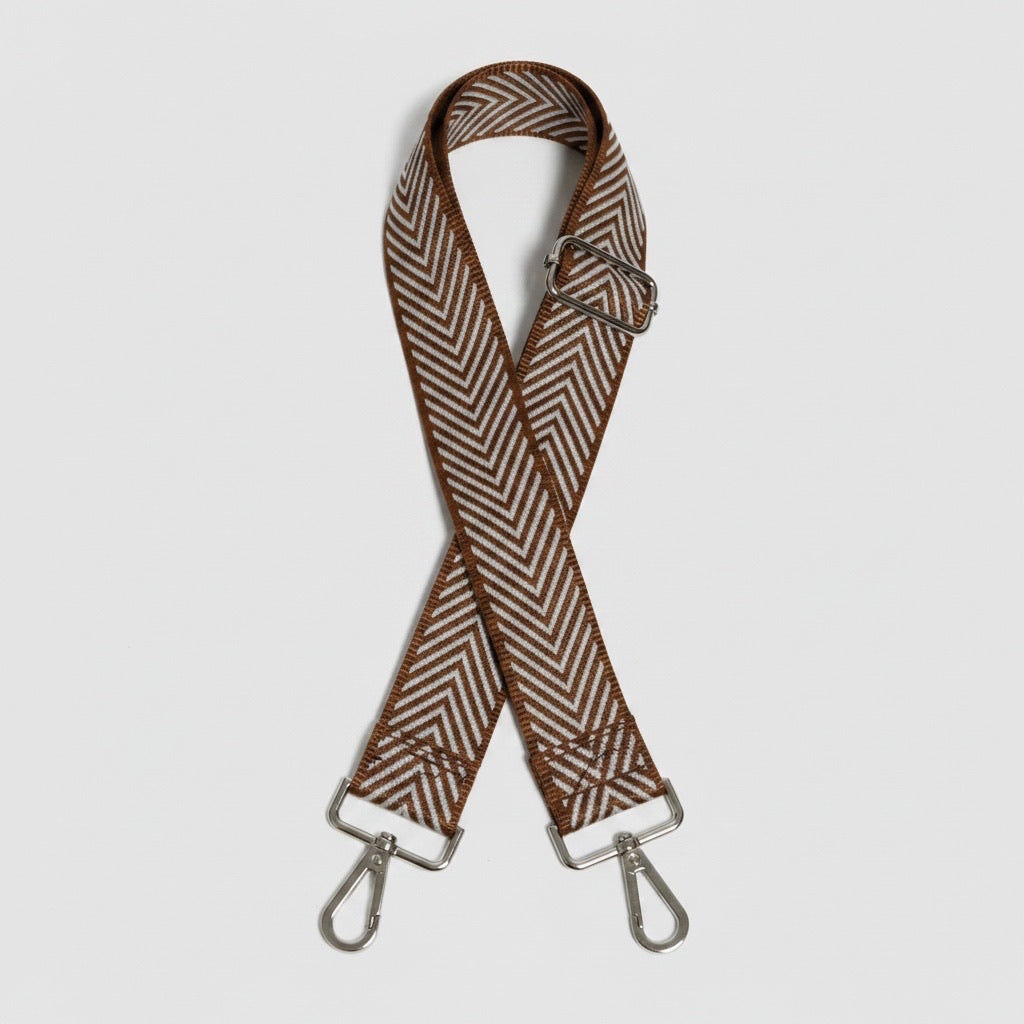 CORREA BOLSO TWIST CAMEL
