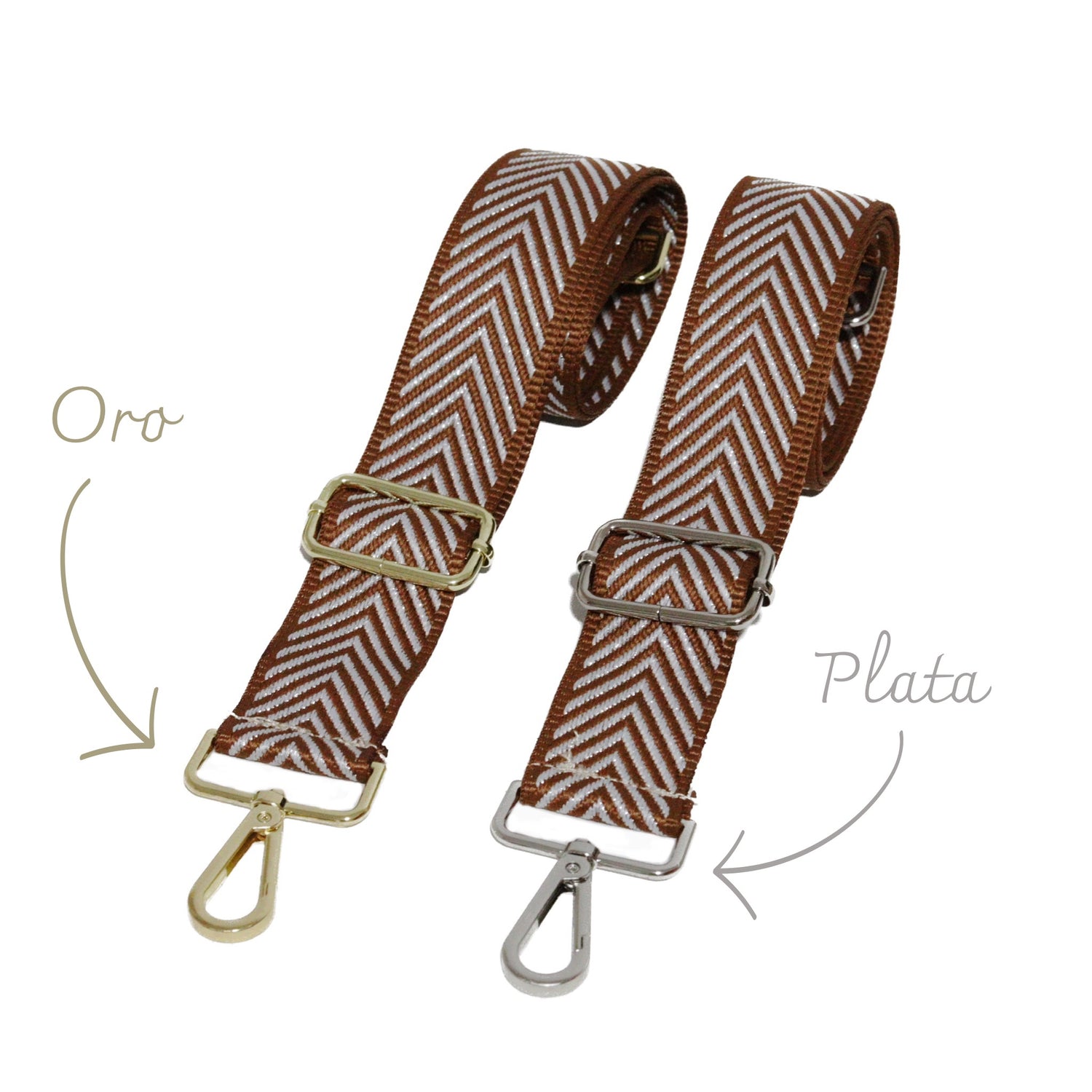 CORREA BOLSO TWIST CAMEL