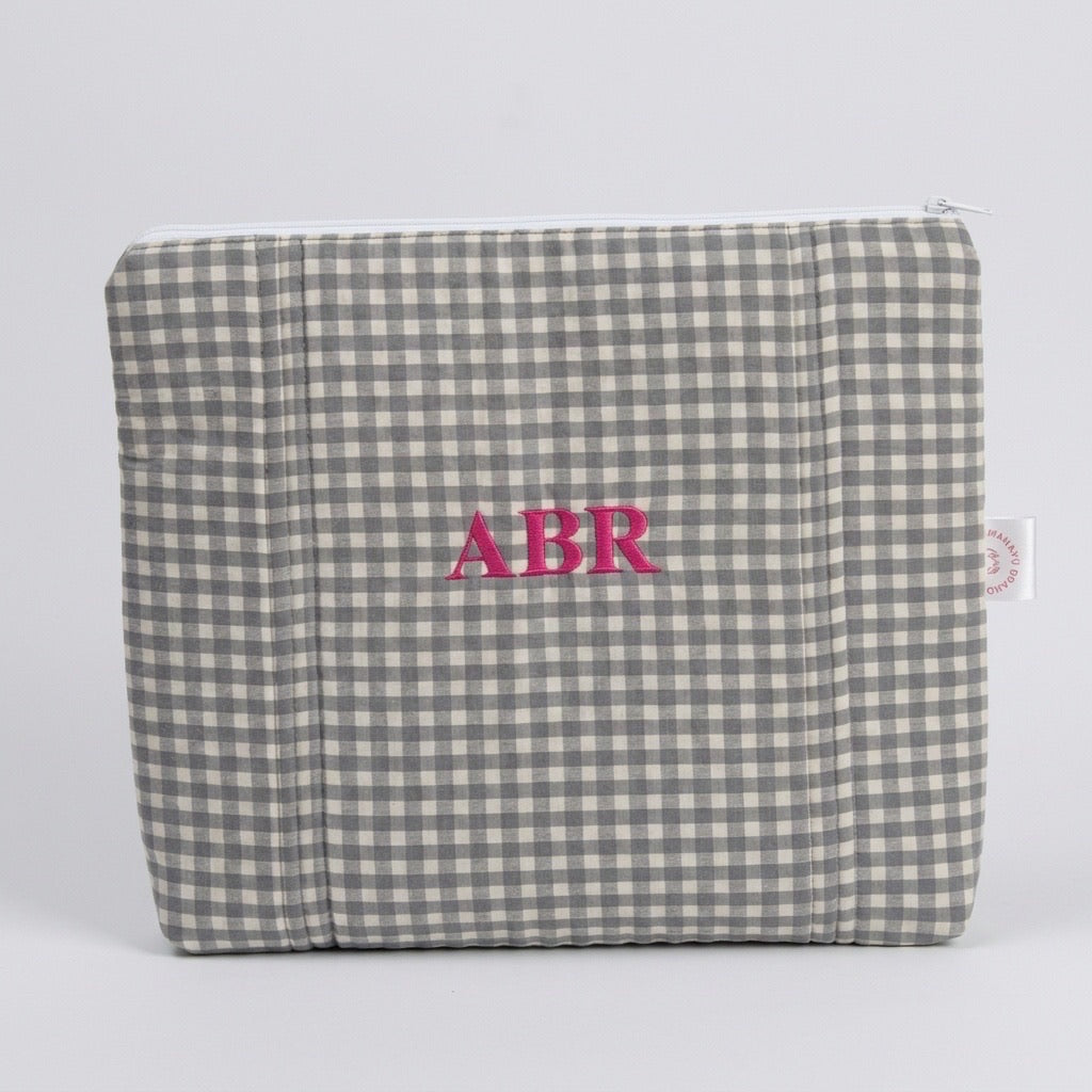 FUNDA VICHY GRIS