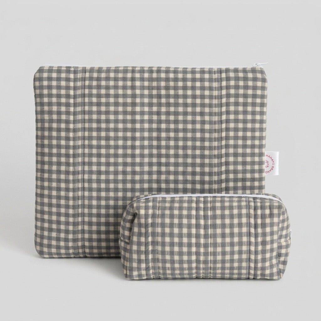 FUNDA VICHY GRIS