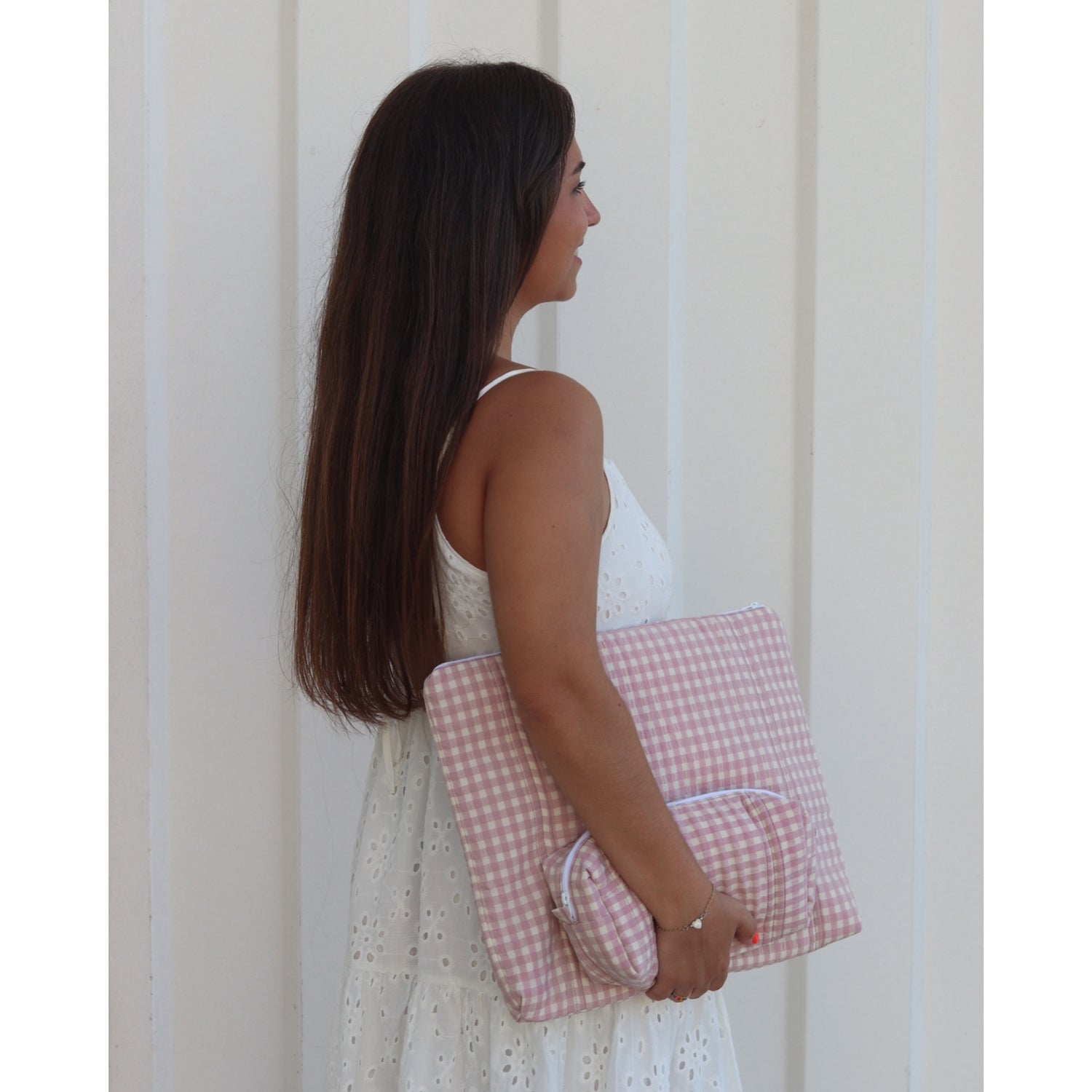 FUNDA VICHY ROSA