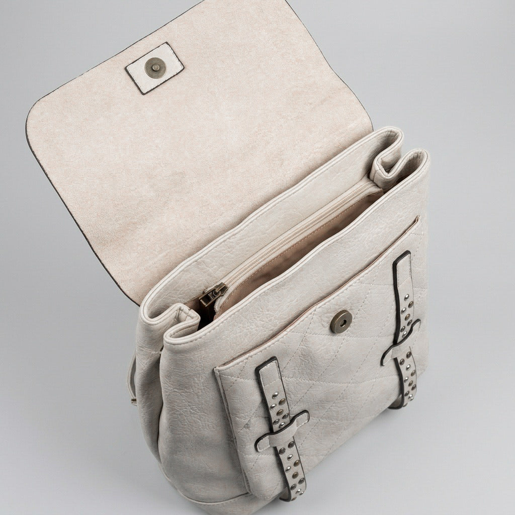 MOCHILA INDIE BEIGE