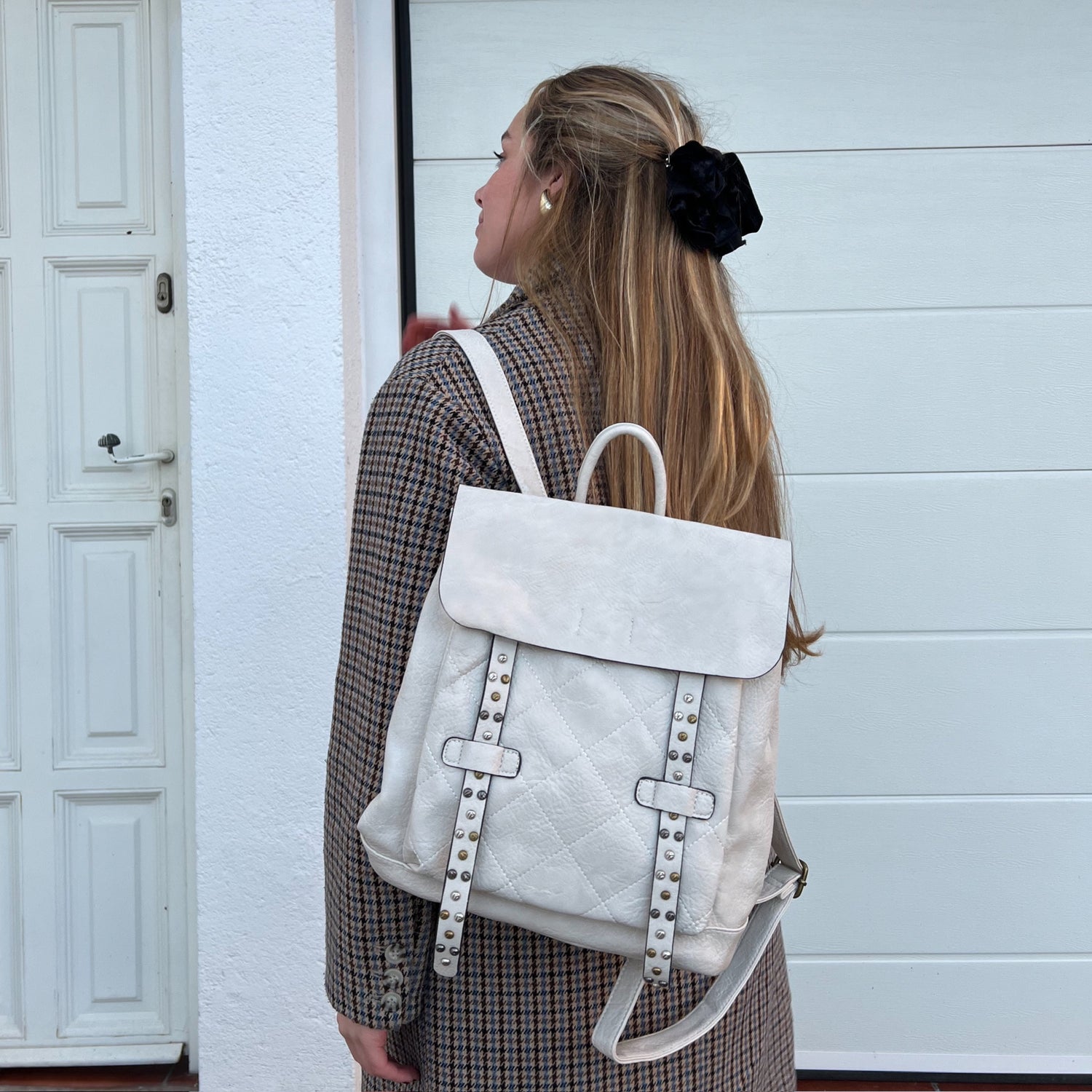 MOCHILA INDIE BEIGE