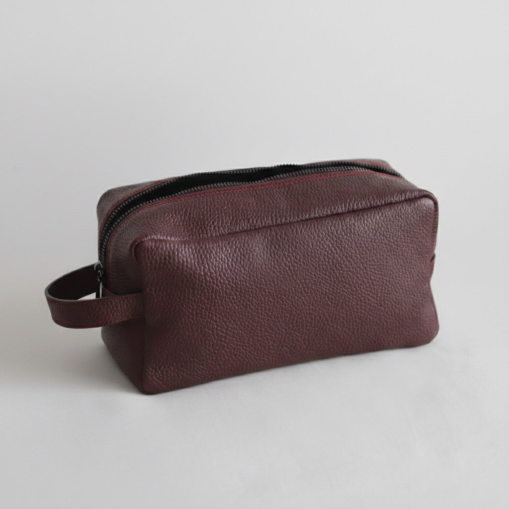 NECESER INFINITY PIEL GRANATE