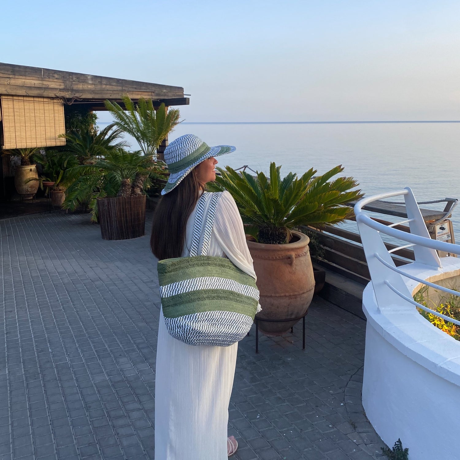 CONJUNTO BOLSO, SOMBRERO Y CLUTCH BANALÚ